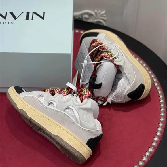 Lanvin (White) Curb Sneakers